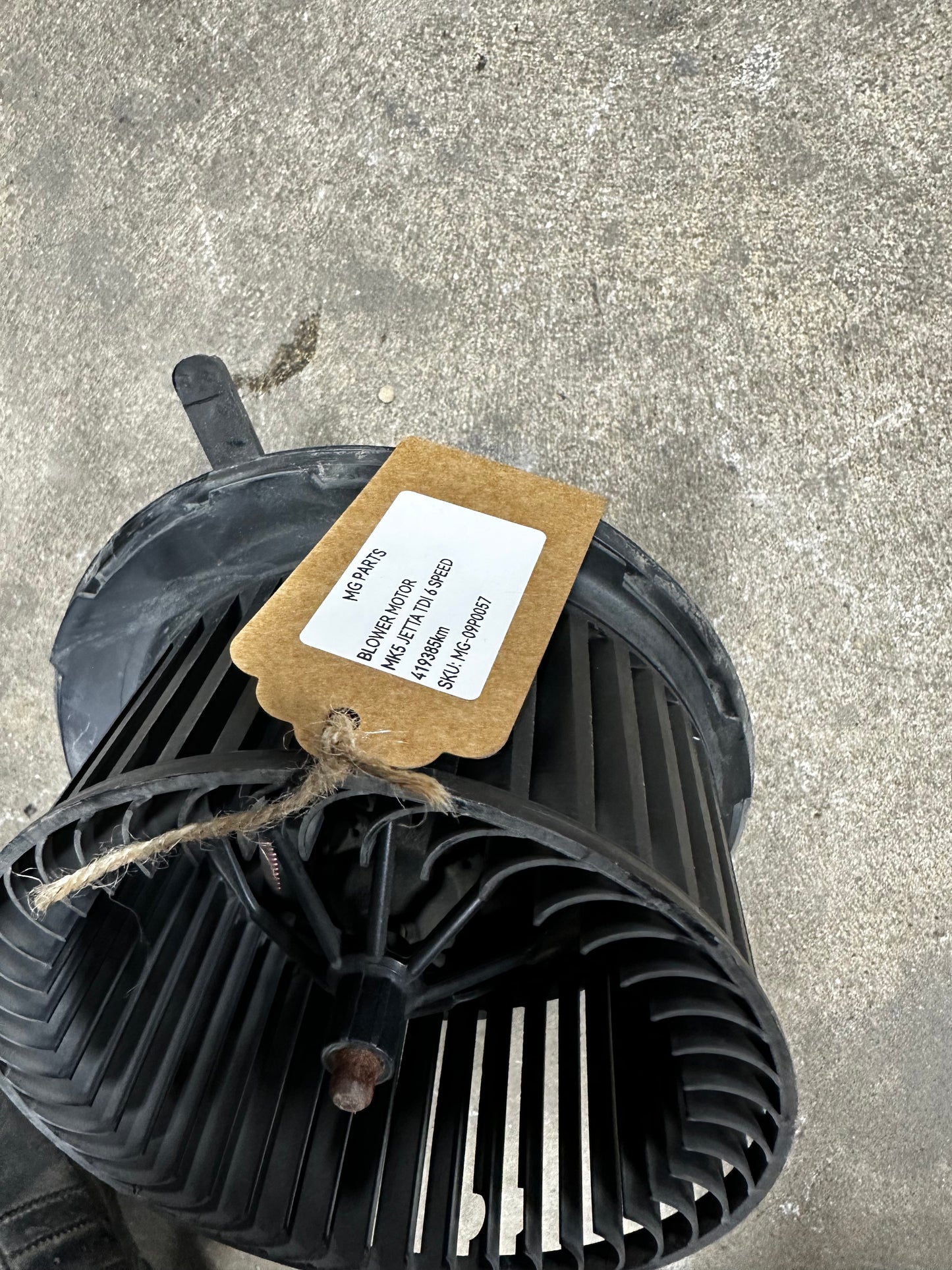 MK5 Blower Motor