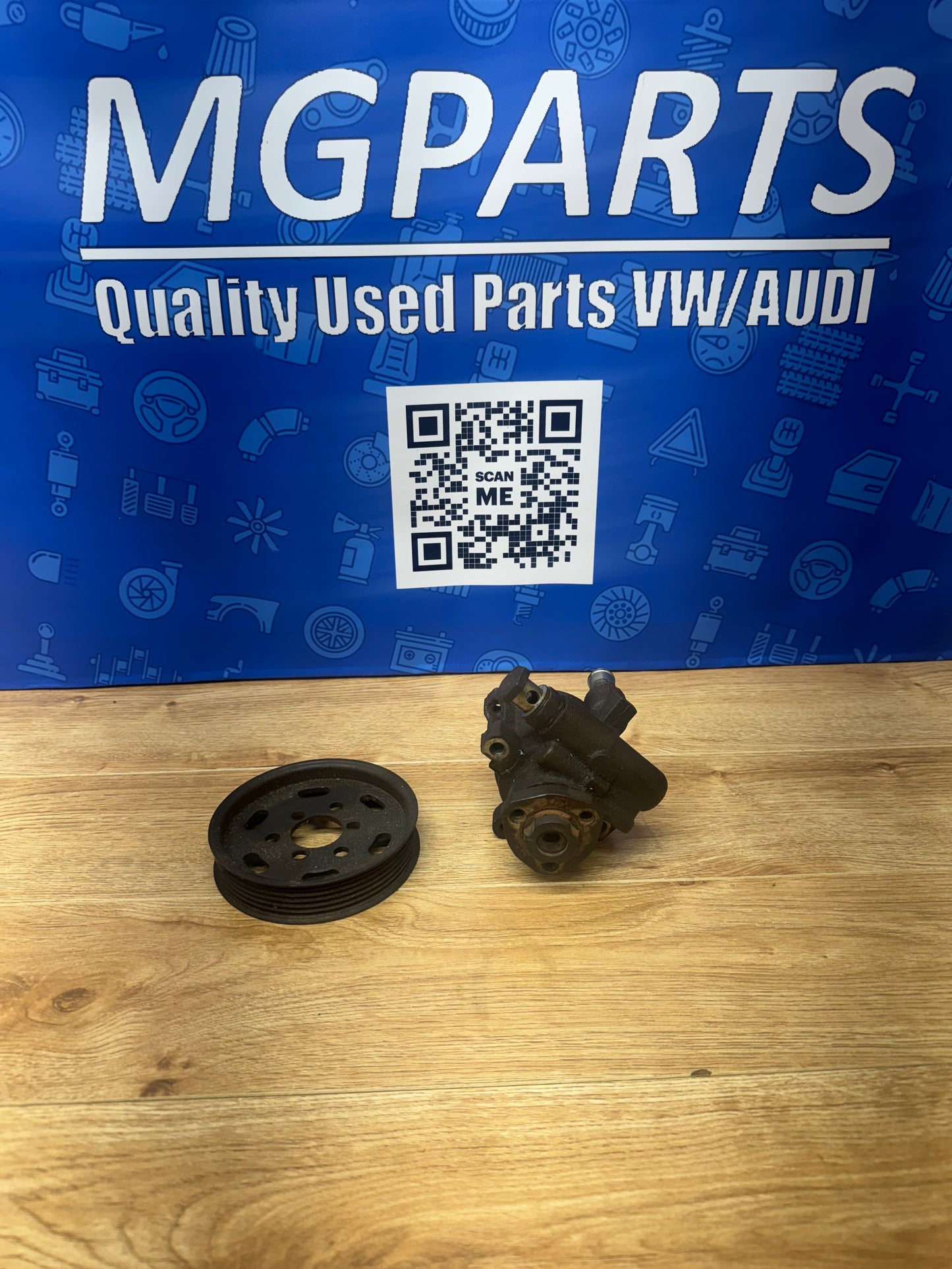 24V VR6 Mk4 Powering Steering Pump & Pulley