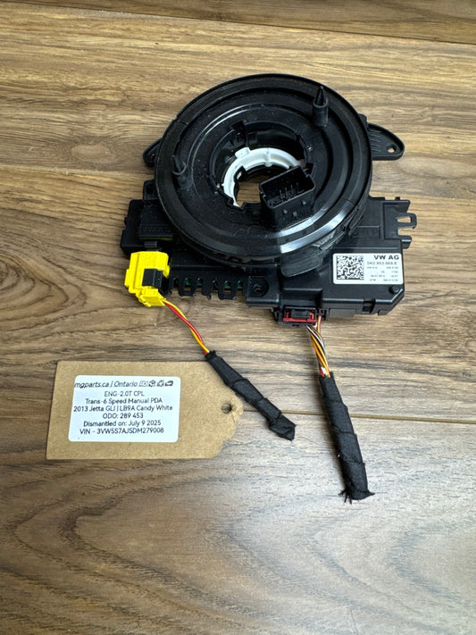 MK6 2013 Jetta GLI Clock Spring Module 5K0953569E