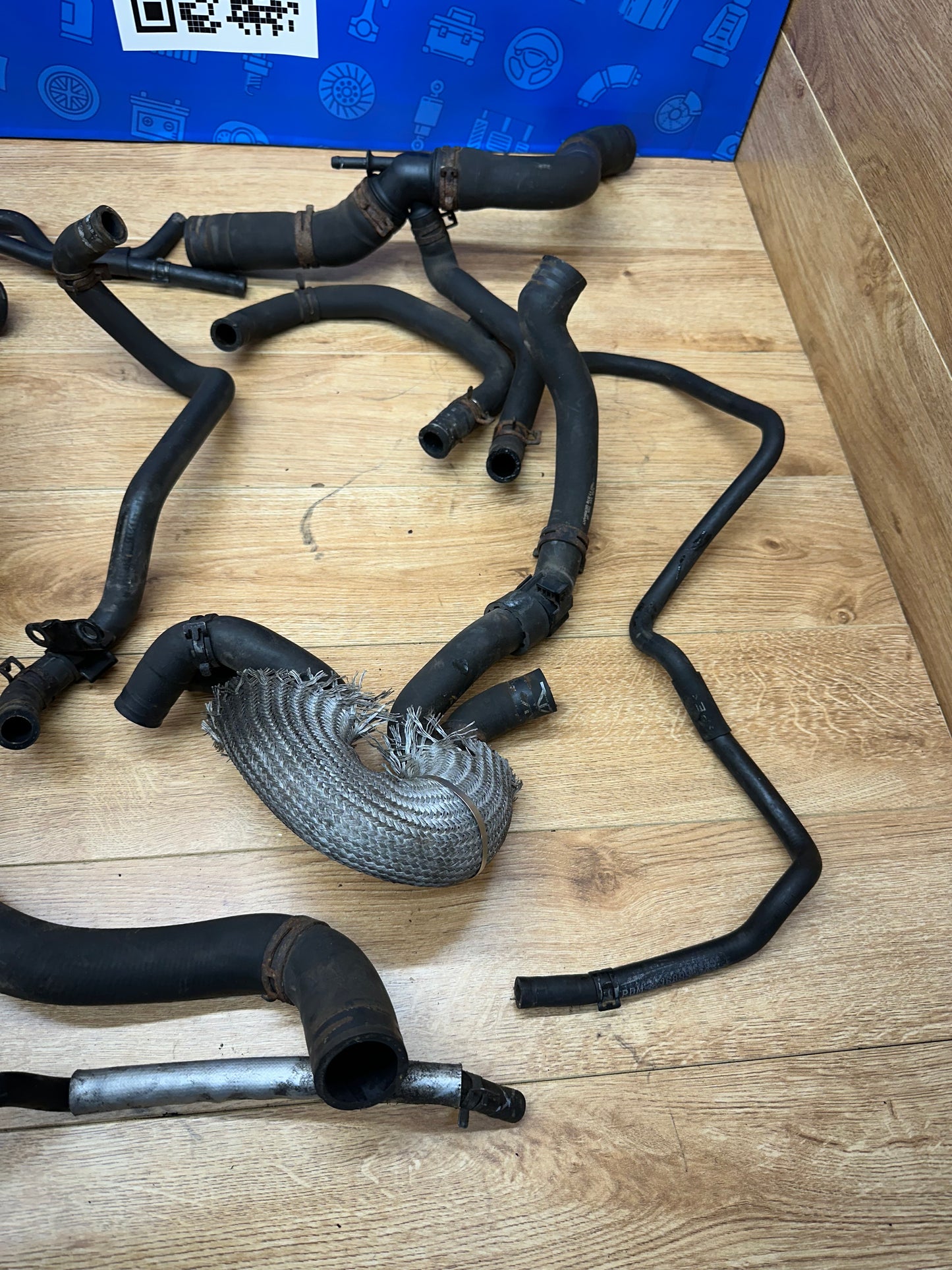 1.8T AWD Assorted Coolant Lines (Rubber & Metal)