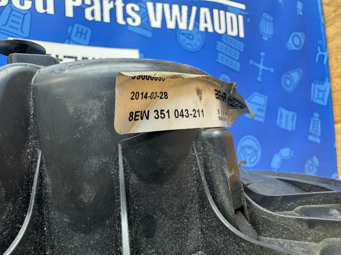 Volkswagen 2011 MK6 Jetta Blower Motor (damaged connector)