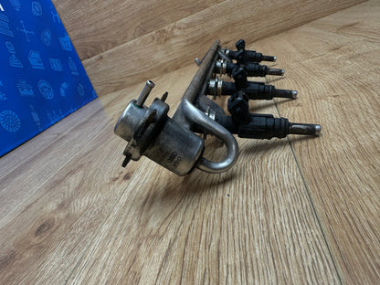 1.8T AWD Fuel Rail With Injectors