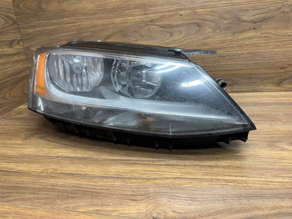 MK6 2013 Jetta GLI Halogen Headlight Assembly Damaged Lens RIGHT PASSENGER