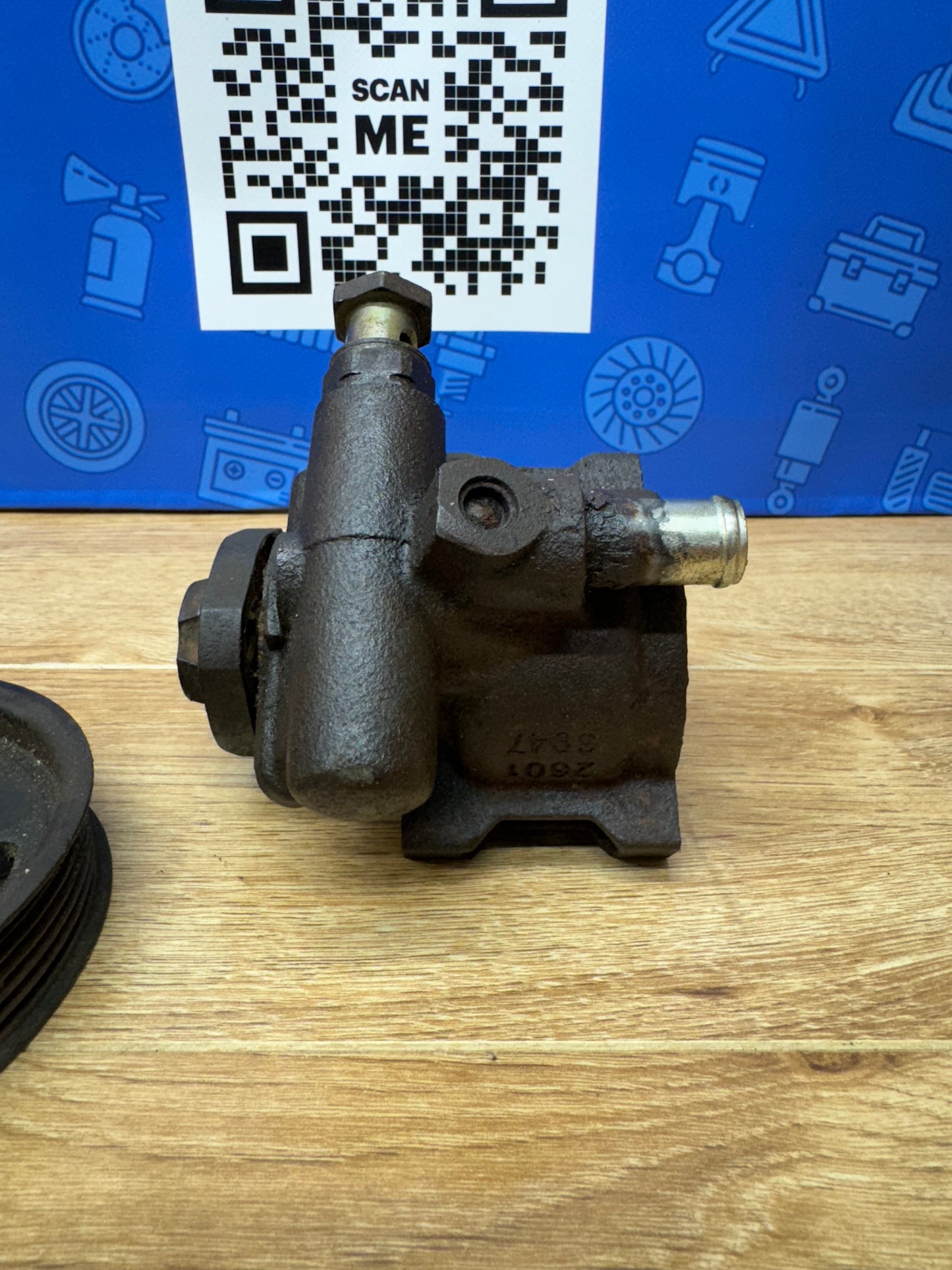 24V VR6 Mk4 Powering Steering Pump & Pulley