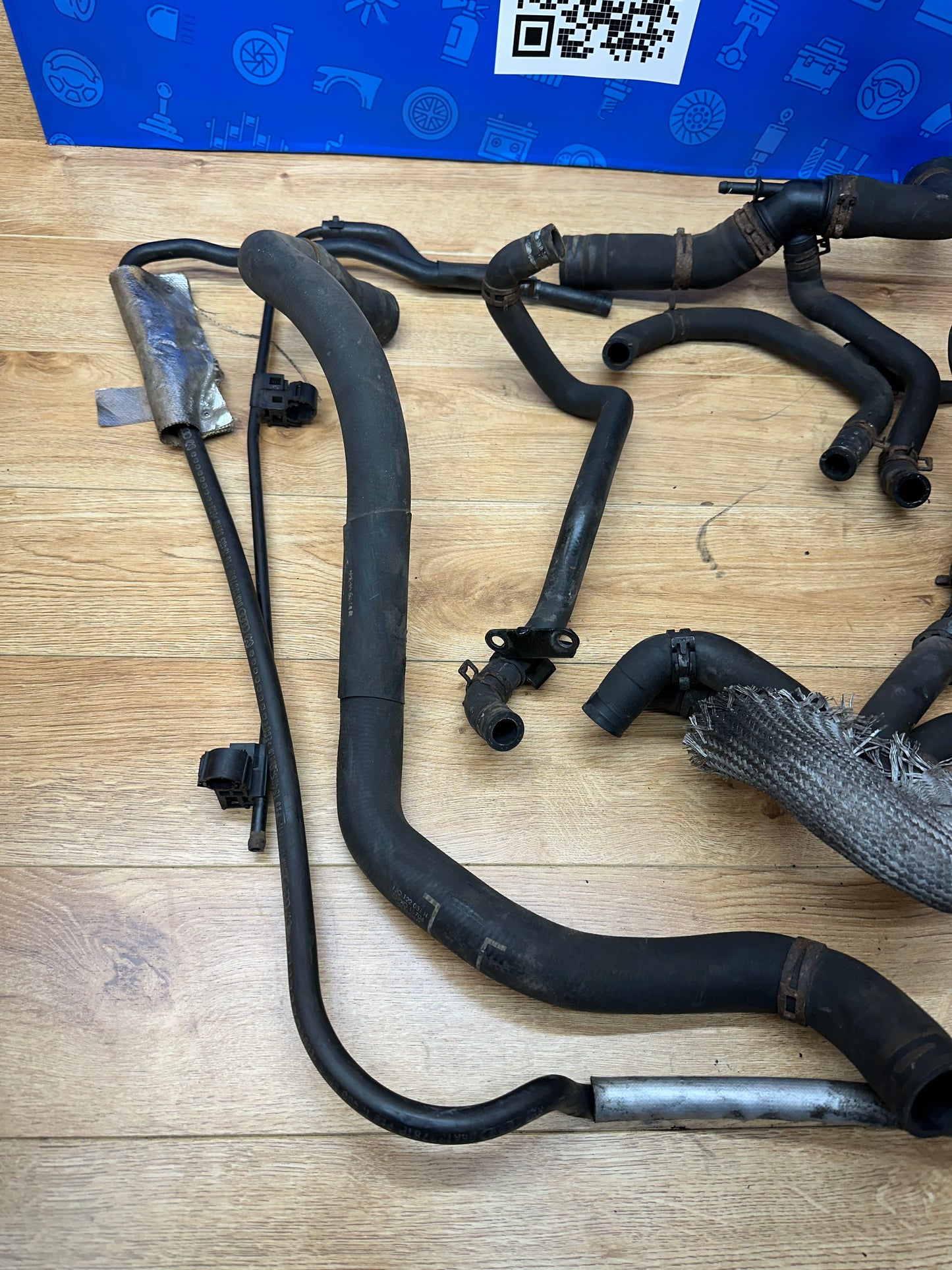 1.8T AWD Assorted Coolant Lines (Rubber & Metal)