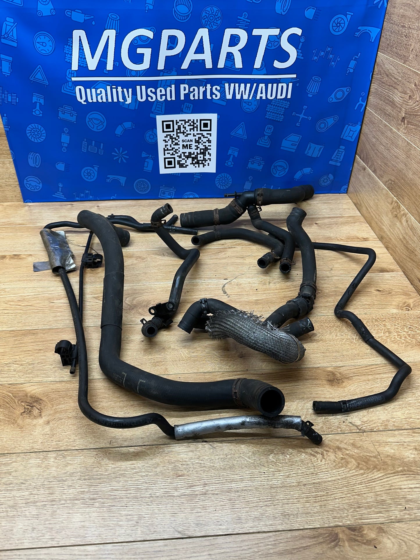 1.8T AWD Assorted Coolant Lines (Rubber & Metal)