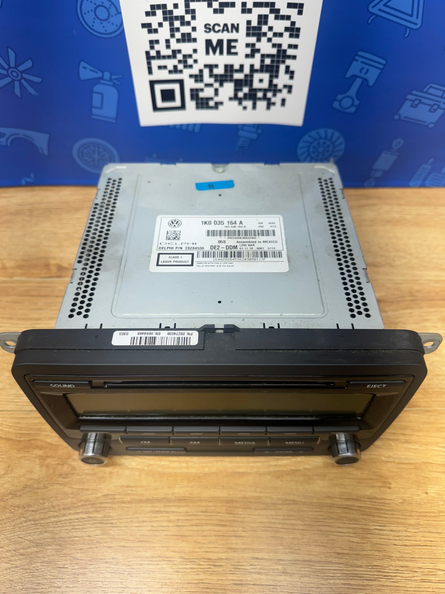 Volkswagen MK6 Radio 1K0035164A