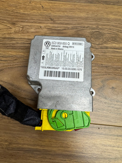 MK6 2013 Jetta GLI Air Bag Control Module 5C0959655 Q