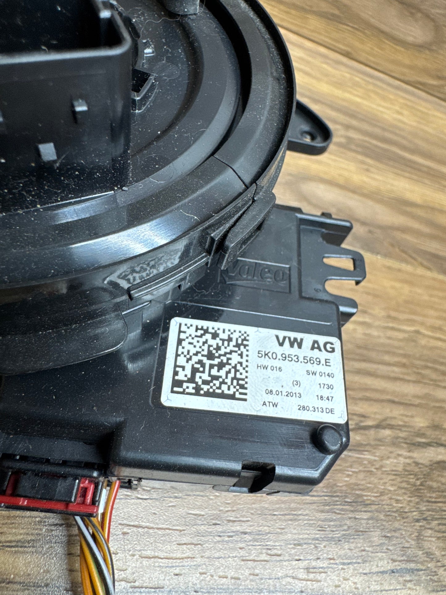 MK6 2013 Jetta GLI Clock Spring Module 5K0953569E