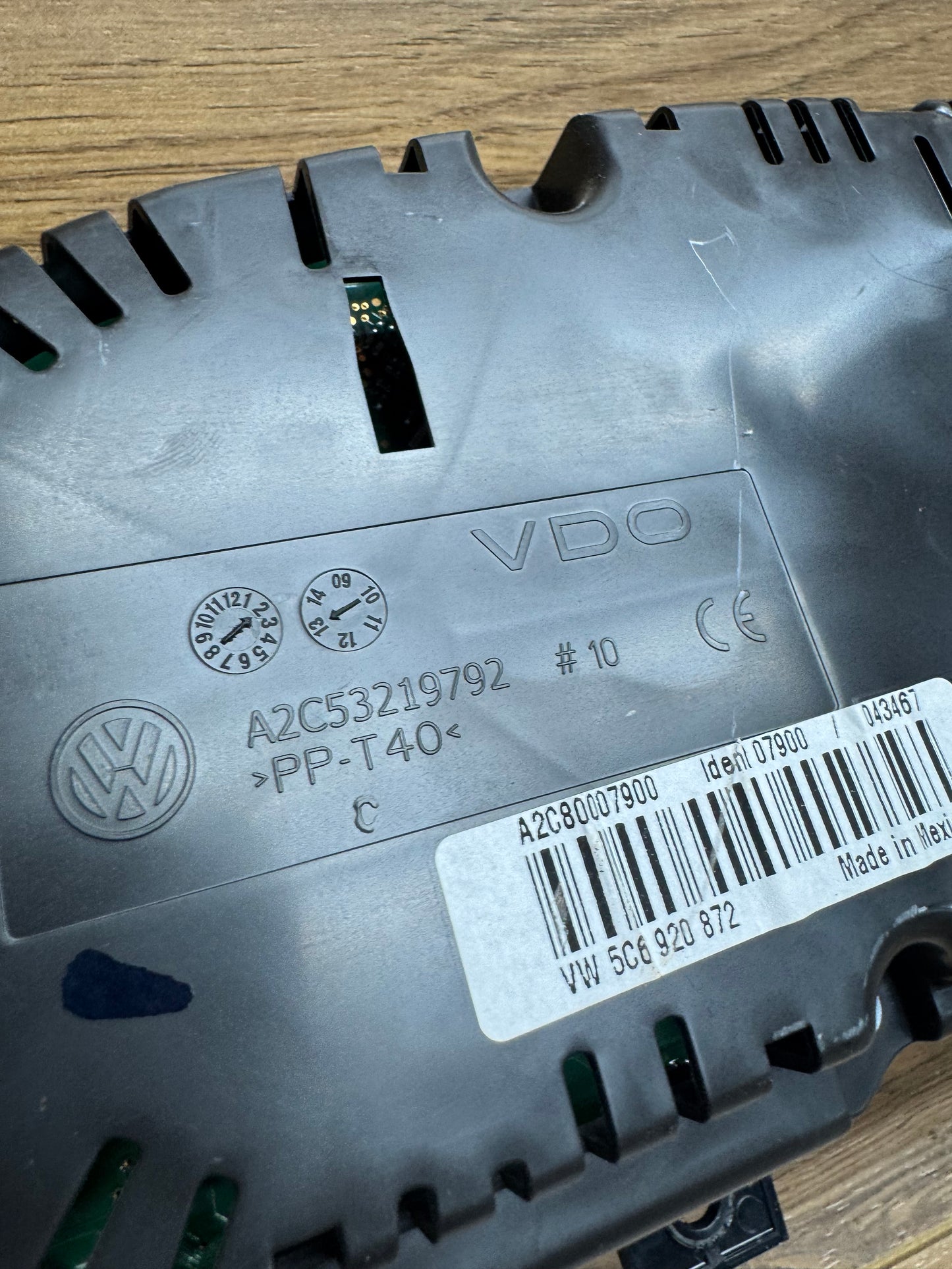 MK6 2013 Jetta GLI Instrument Cluster 5C6920872