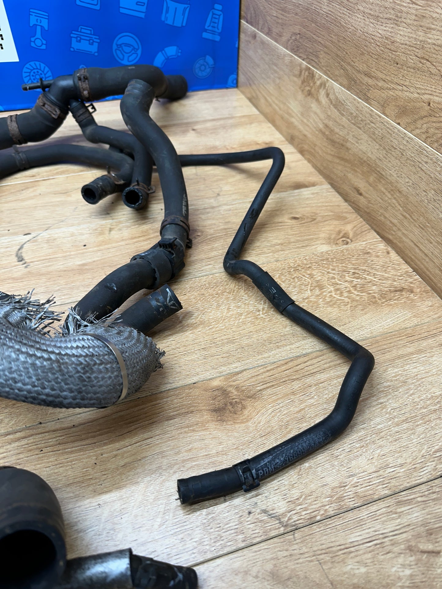 1.8T AWD Assorted Coolant Lines (Rubber & Metal)