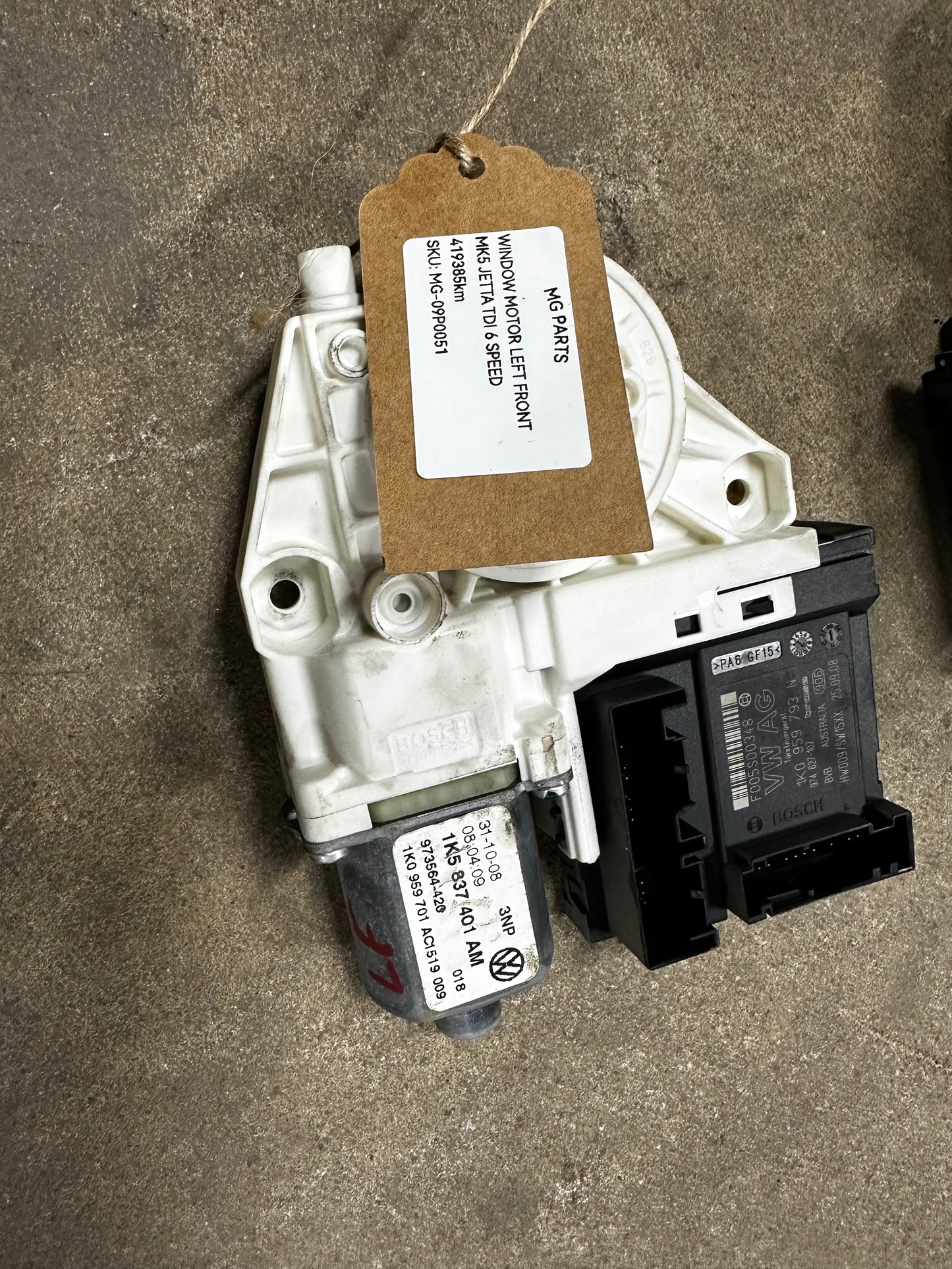 MK5 Jetta Window Motor (Drivers Front)