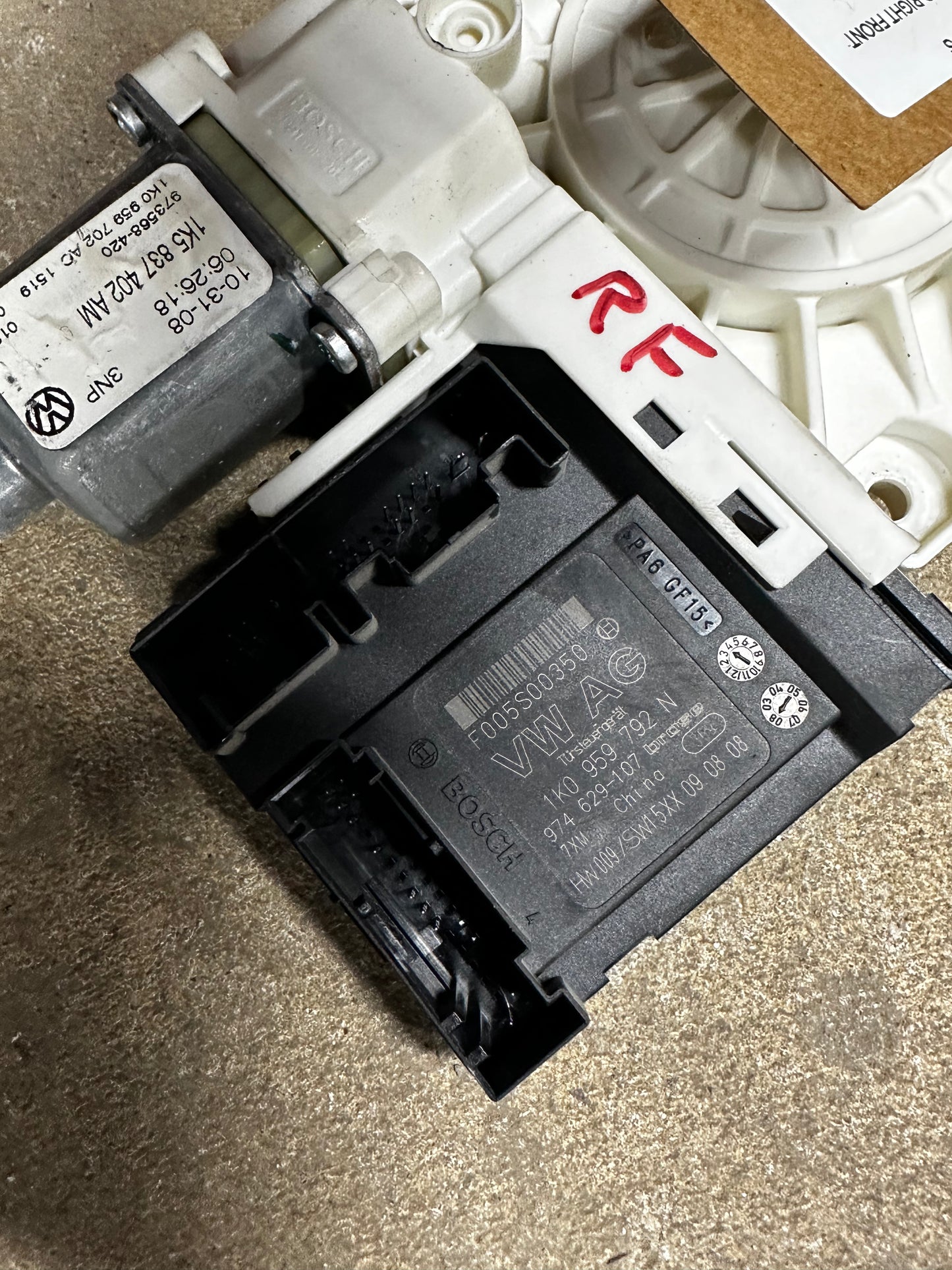 MK5 Window Motor (Passenger Front)