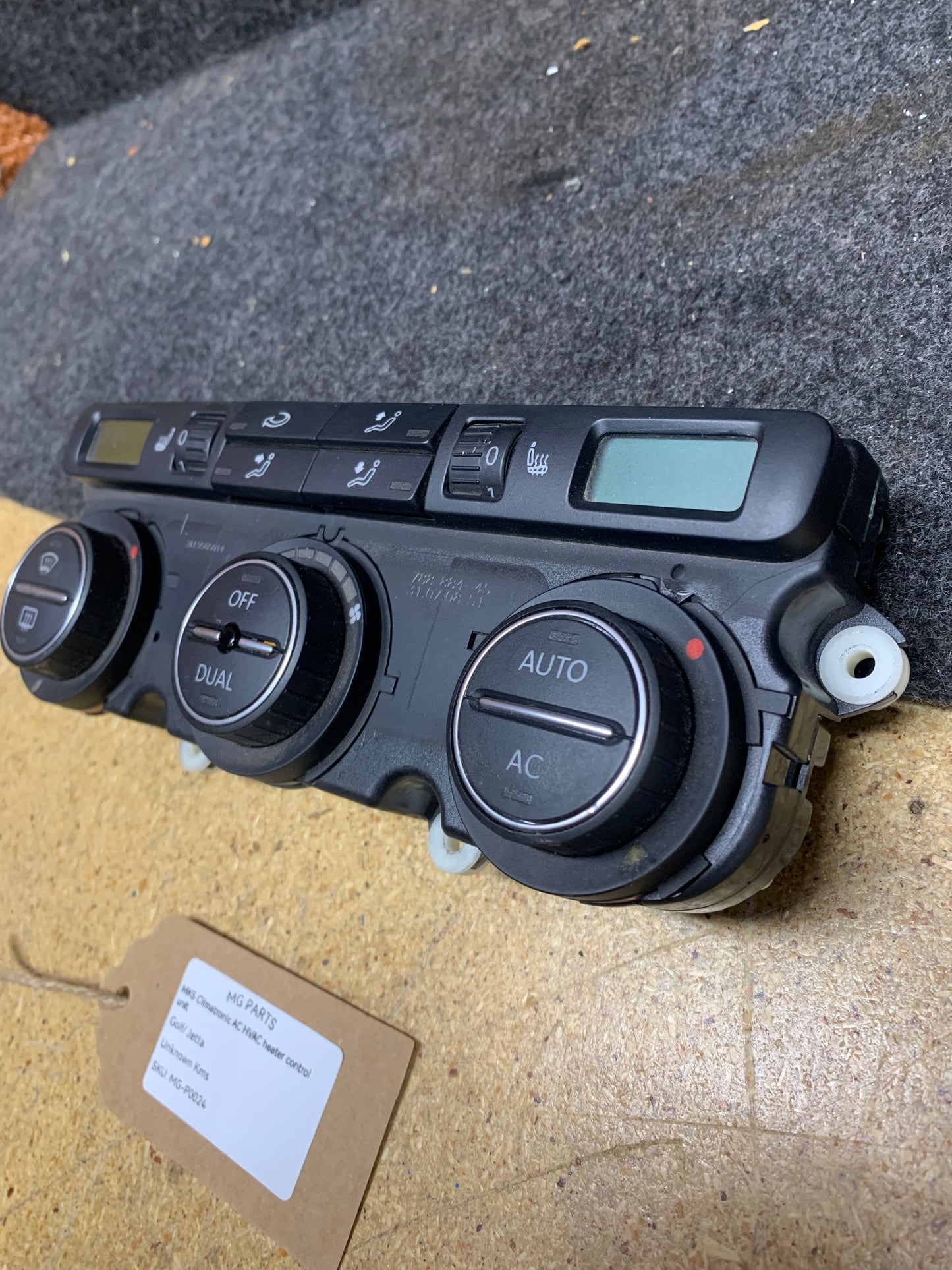 MK5 Climatronic HVAC Control Unit