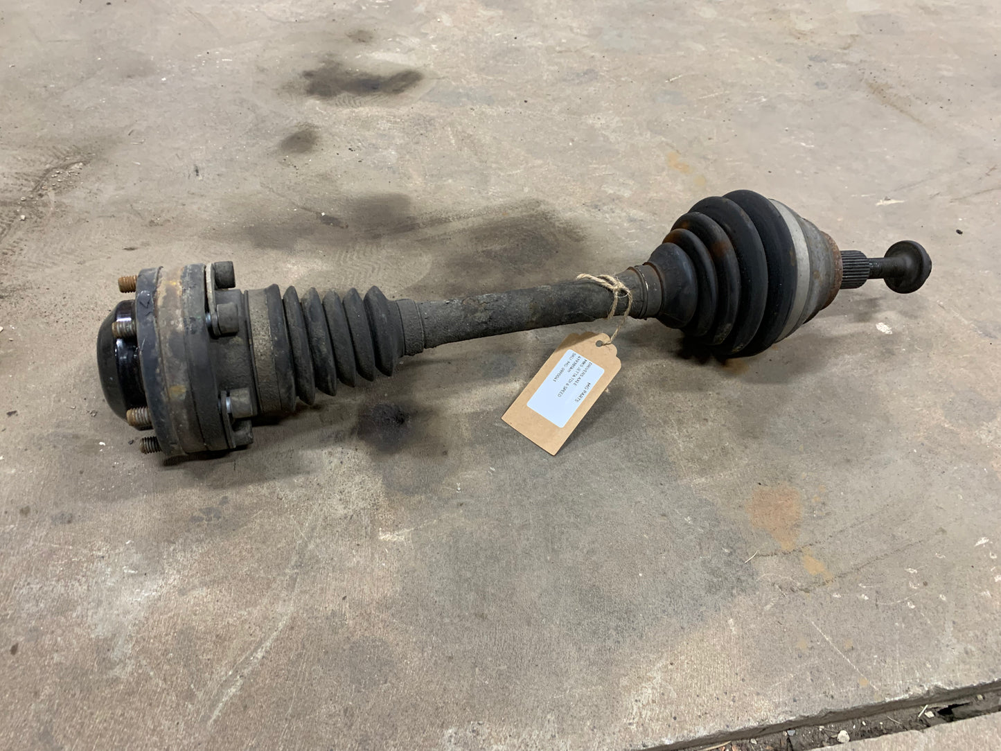 MK5 Drivers Side Axle
