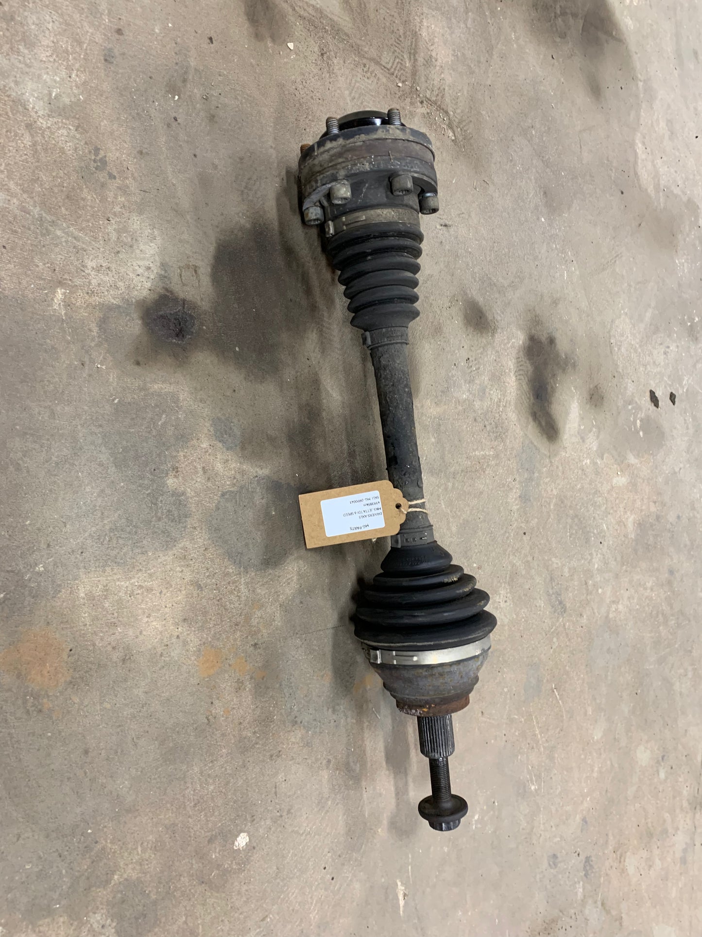 MK5 Drivers Side Axle
