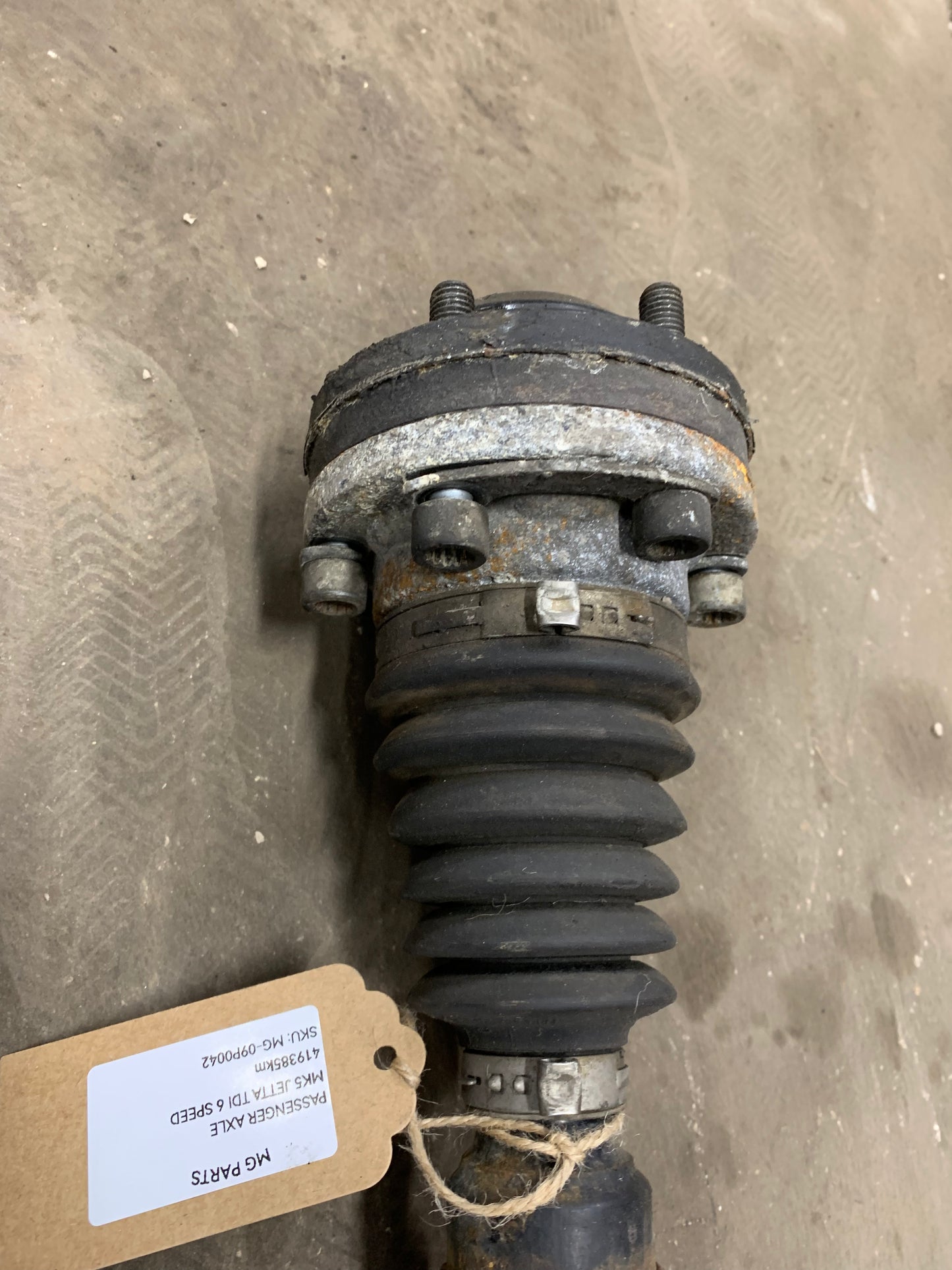MK5 Passenger Axle