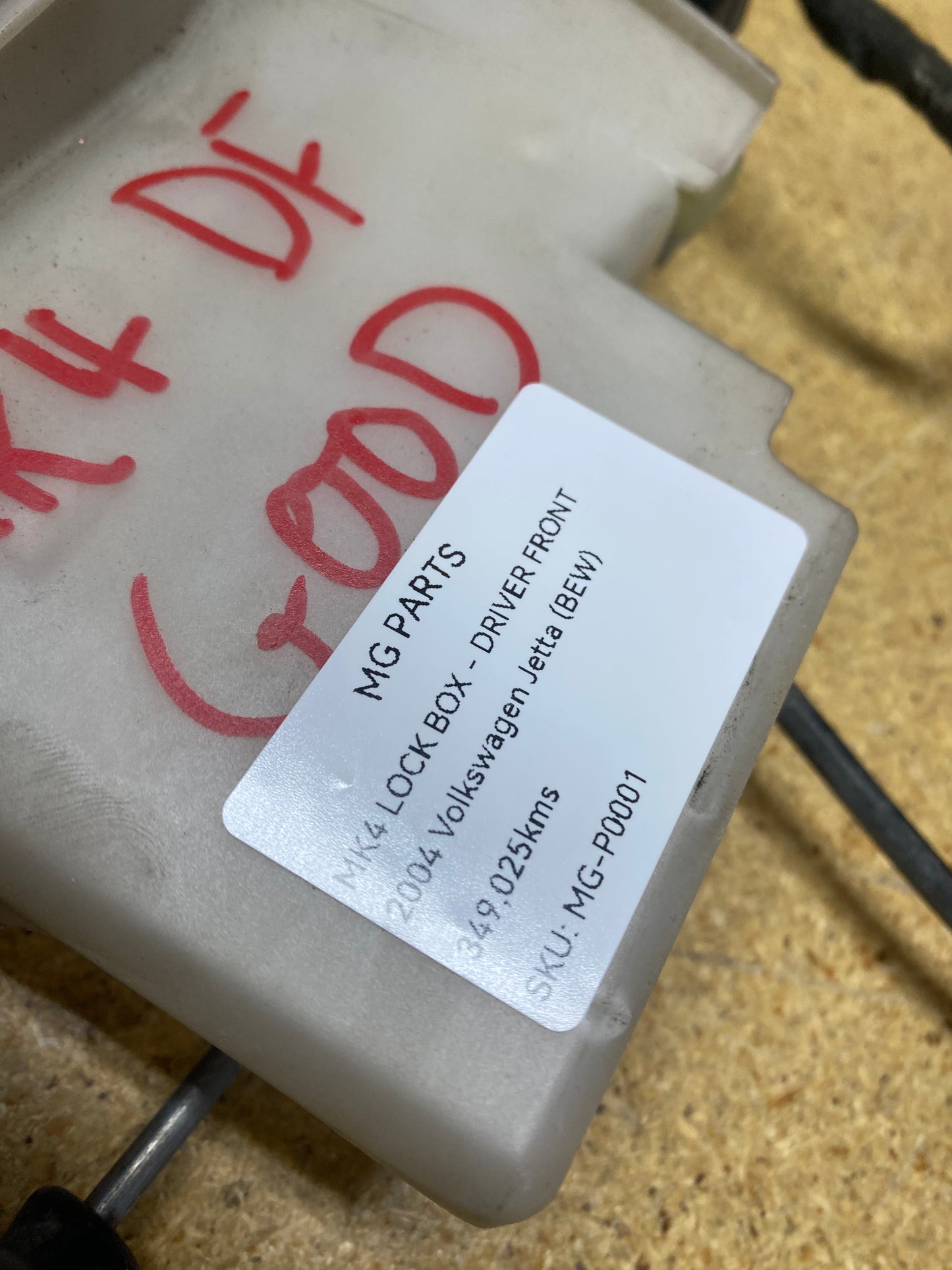 MK4 Lock Box - Driver Front Door