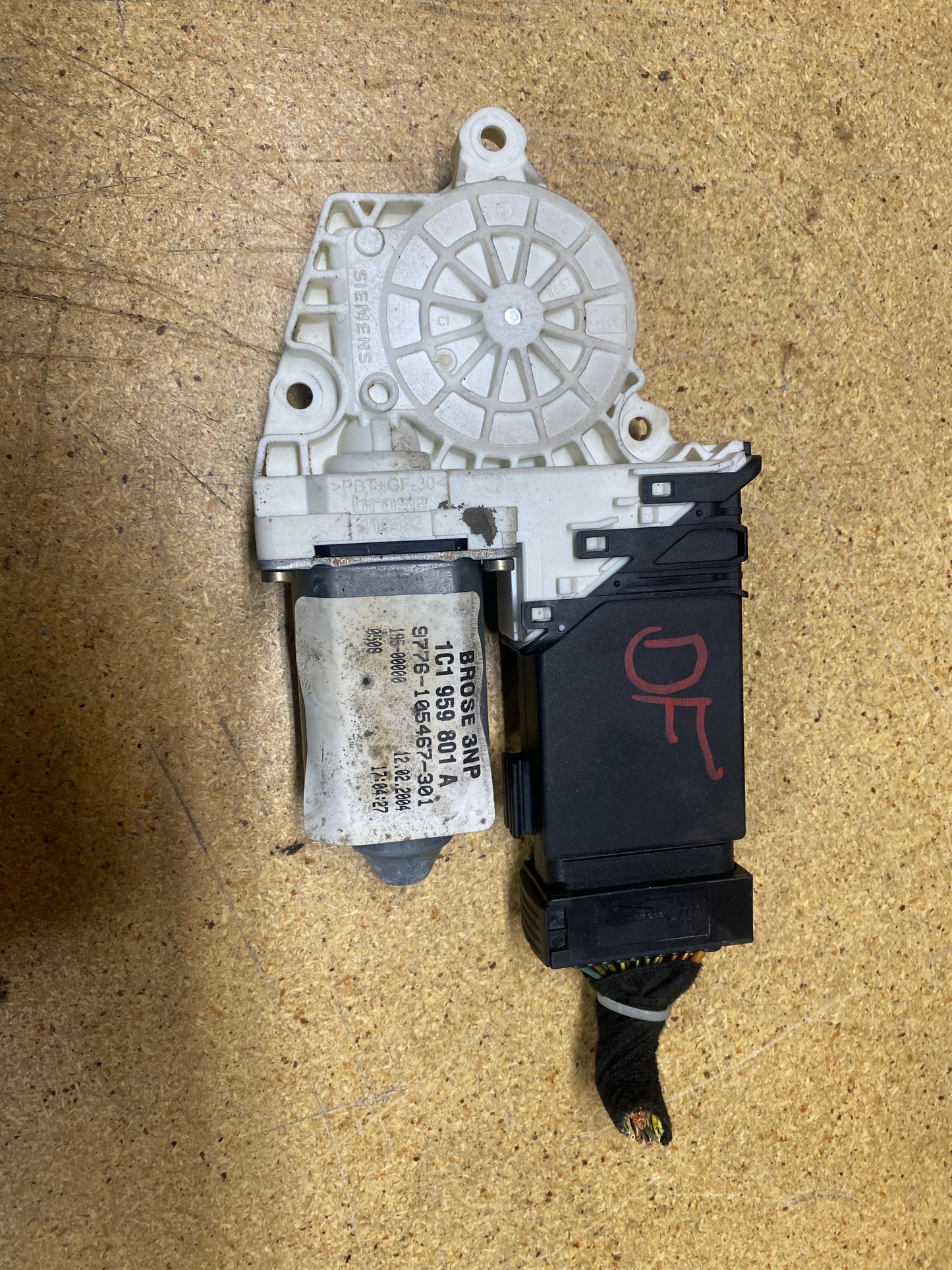 MK4 Window Motor - Driver Front