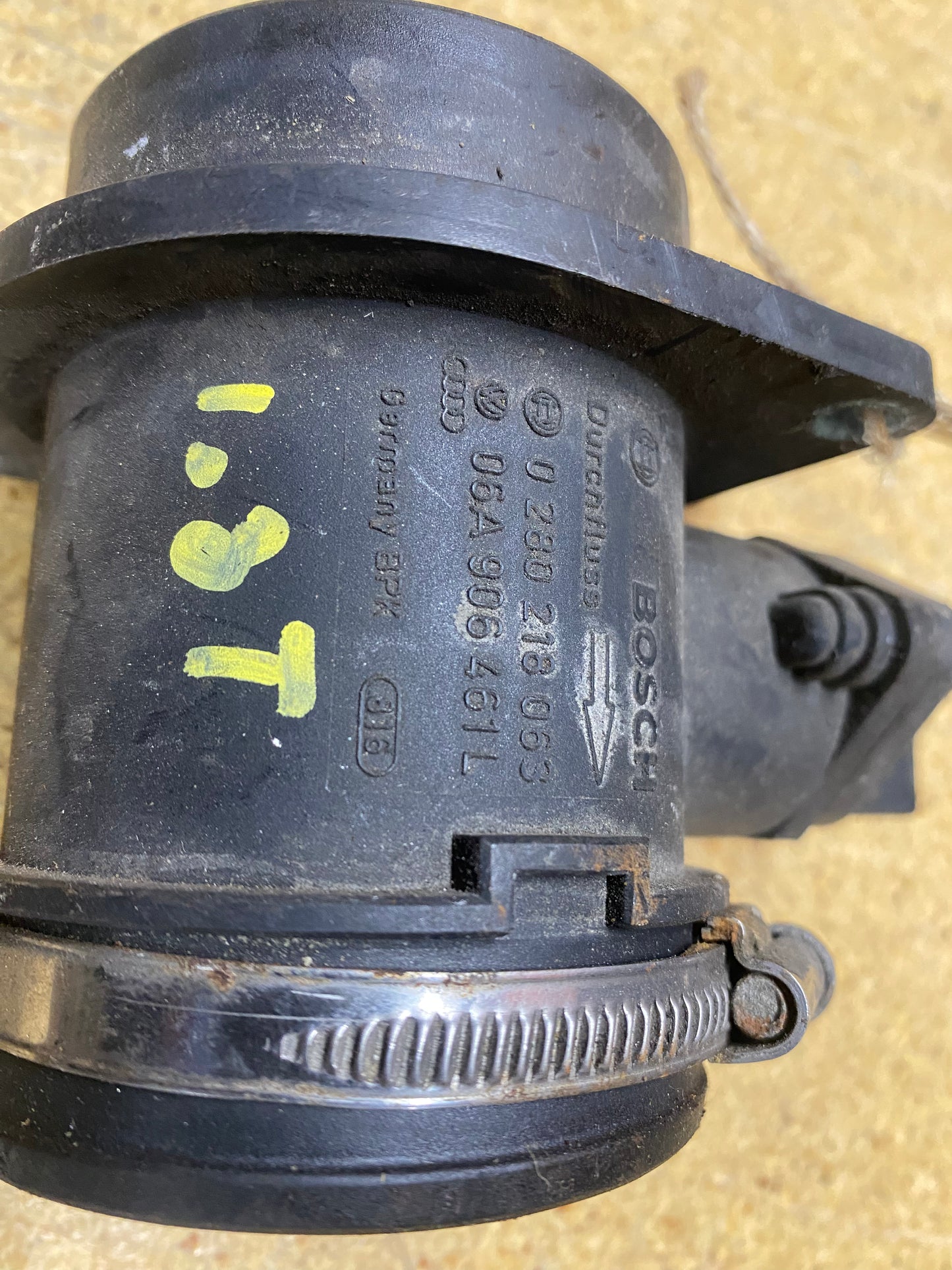MK4 OEM 1.8T MAF Housing and Sensor