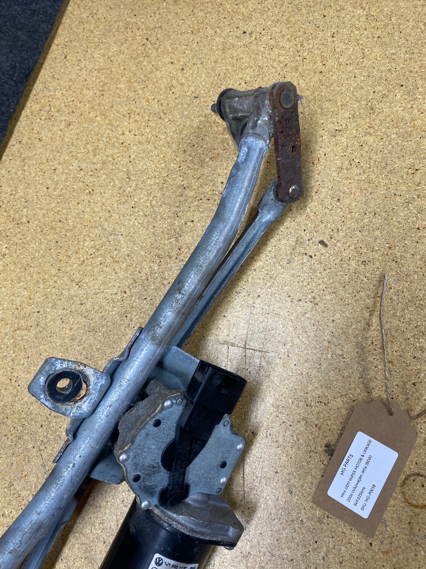 MK4 OEM Wiper Motor & Linkage