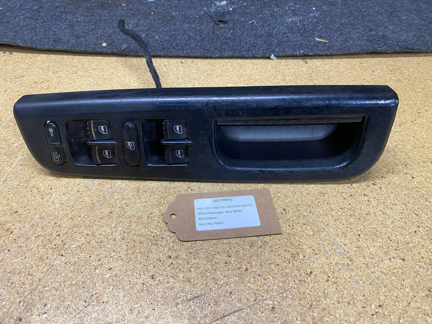 MK4 OEM Master Window Control Switch