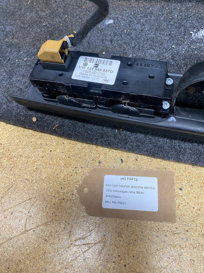 MK4 OEM Master Window Control Switch